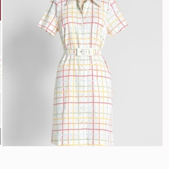 Modcloth Multicolor Patterned Blouse - Picture 6 of 6